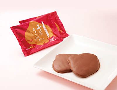 千鳥屋宗家「千鳥さぶれ ミルクチョコレート」